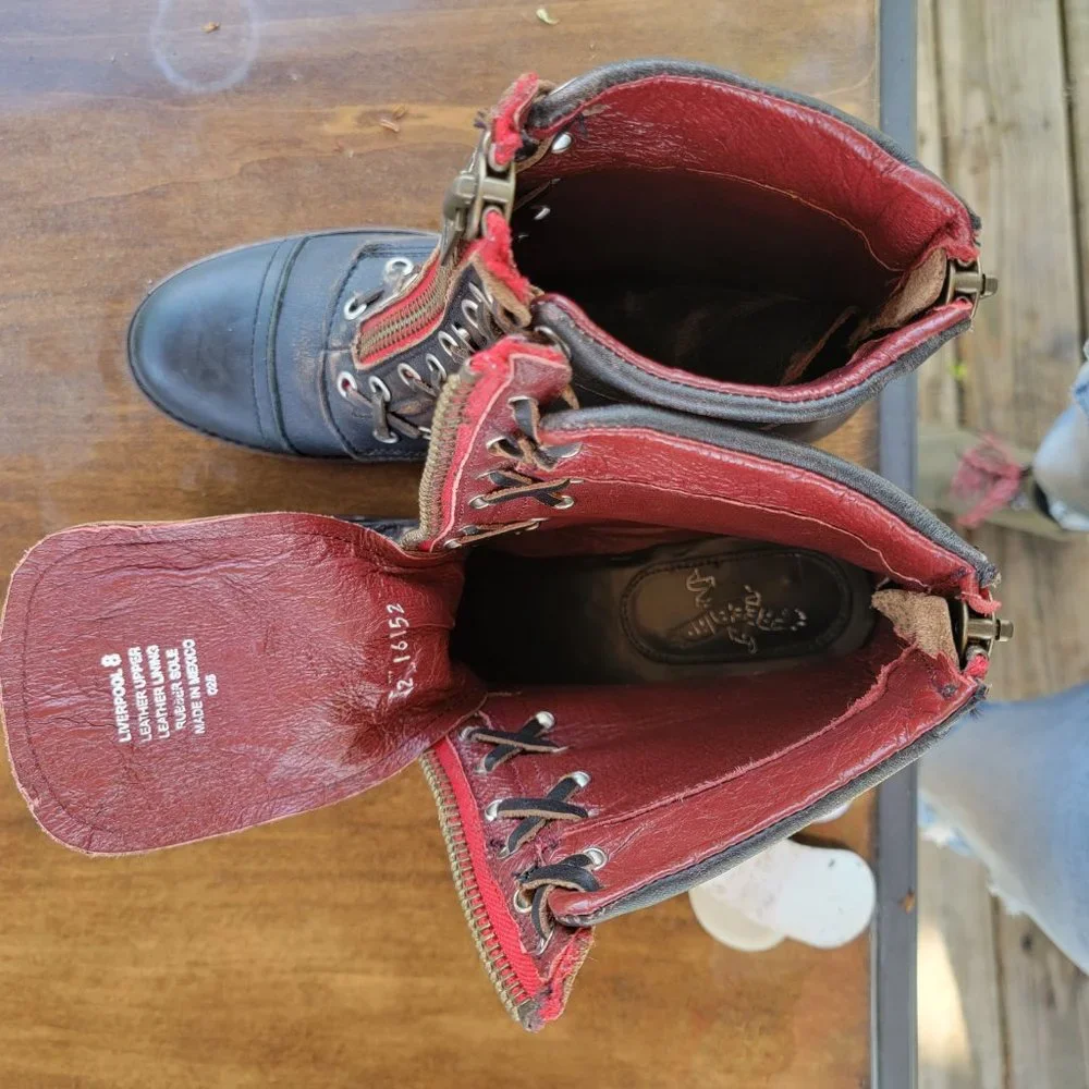 Combat boots - Picture 4 of 8